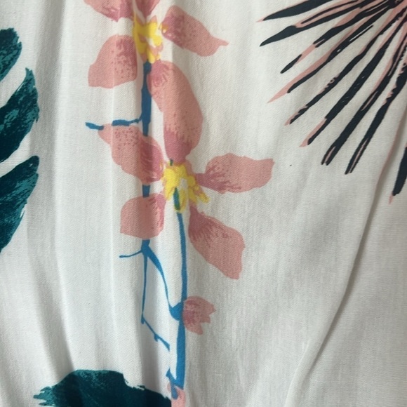 Tropical Print Colorful Dress Sz Medium - Picture 2 of 7